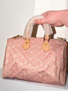 Pink monogram hand Bag - Dust Bag included